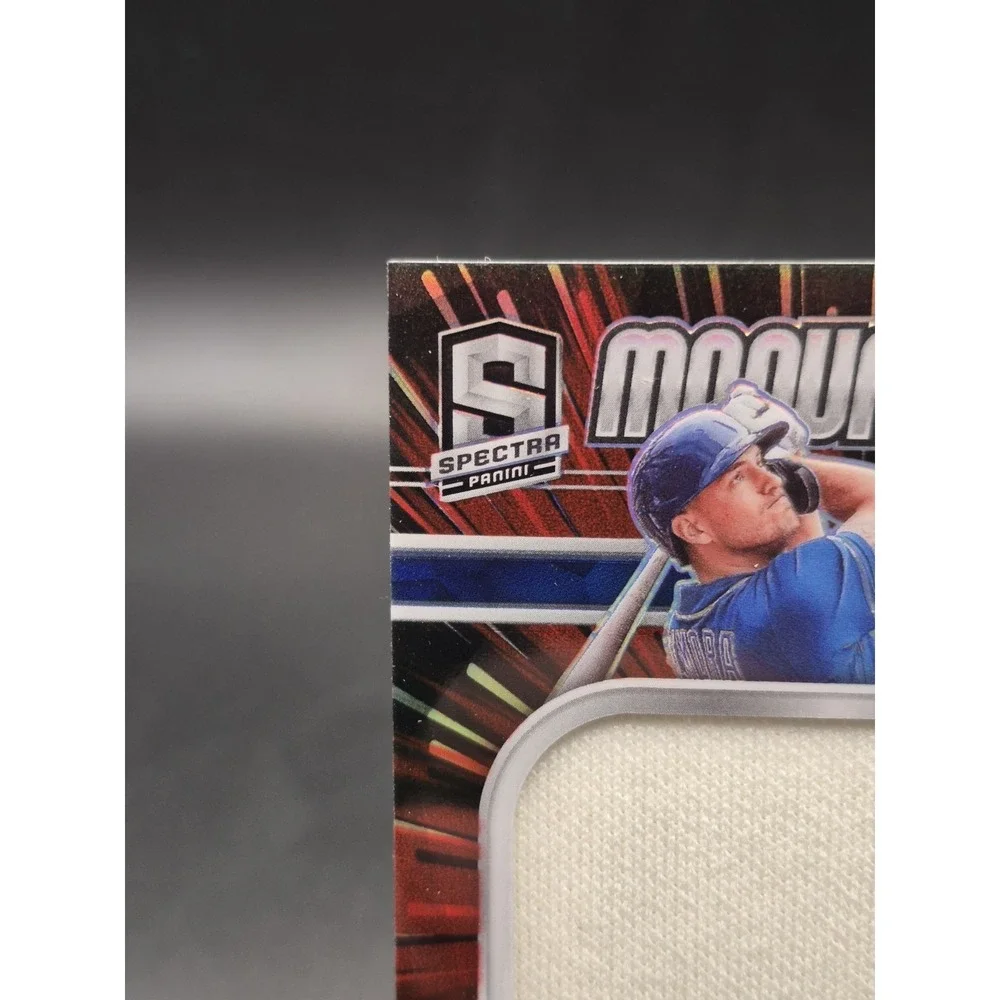 2021 Spectra Alberto Almore #MM-AA Monumental Memorabilia Hyper Prizm /75 Mets